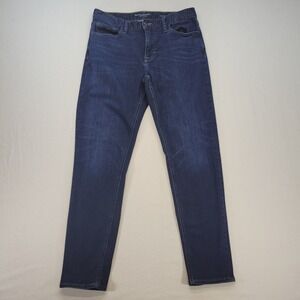 Banana Republic Traveler Jeans Mens 34x32 Blue Tapered Fit Stretch Denim
